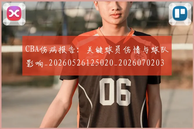 CBA伤病报告：关键球员伤情与球队影响_20260526125020_20260702035235
